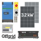 3.2kw solar and battery kit white