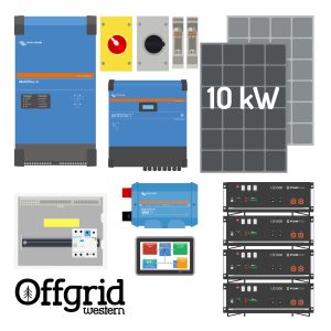 10kw Large solar and battery kit