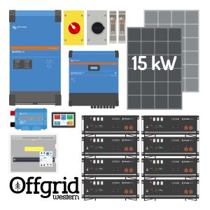 15kw Extra Large solar and battery kit