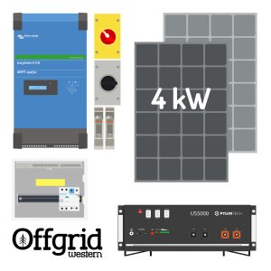 4kw Small solar and battery kit